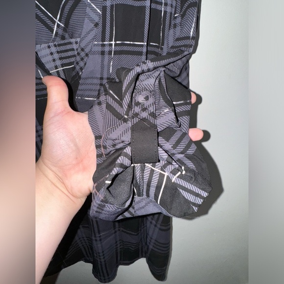 Torrid Women’s Harper Plaid Georgette Button Down Top Size 1X - Picture 5 of 6